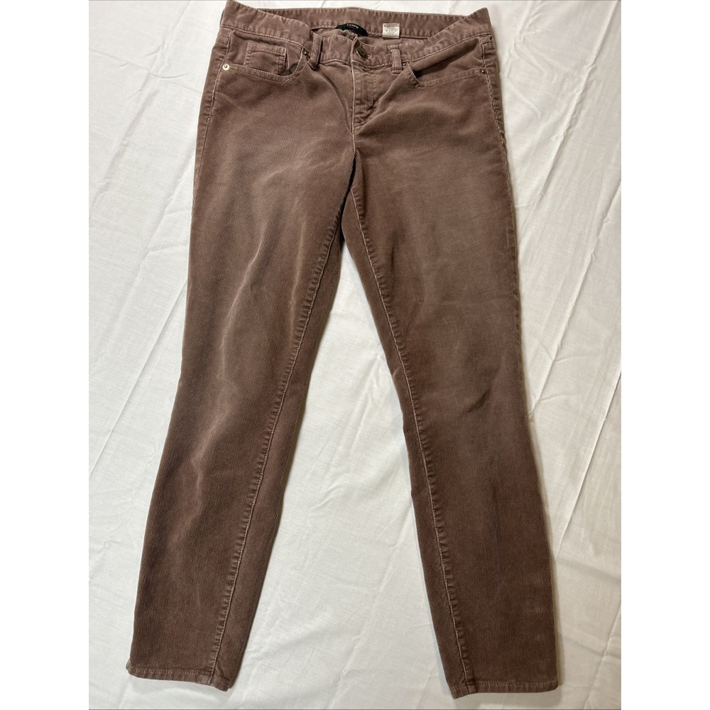J Crew Corduroy Pants Women's Size 28 Brown